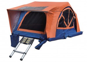 CAR ROOF TOP TENT  WITH LADDER-SOFT TOP STYLE YH-J 003