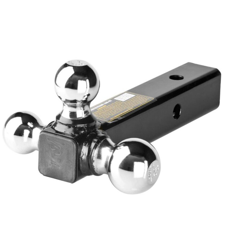 tri-ball mount with ball 1-7/8" & 2" &2-5/16" adjustable trailer hitch ball mount