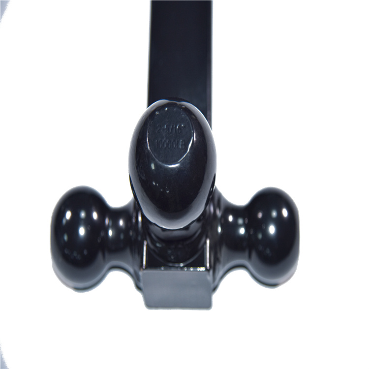 Black Triple Hitch Ball