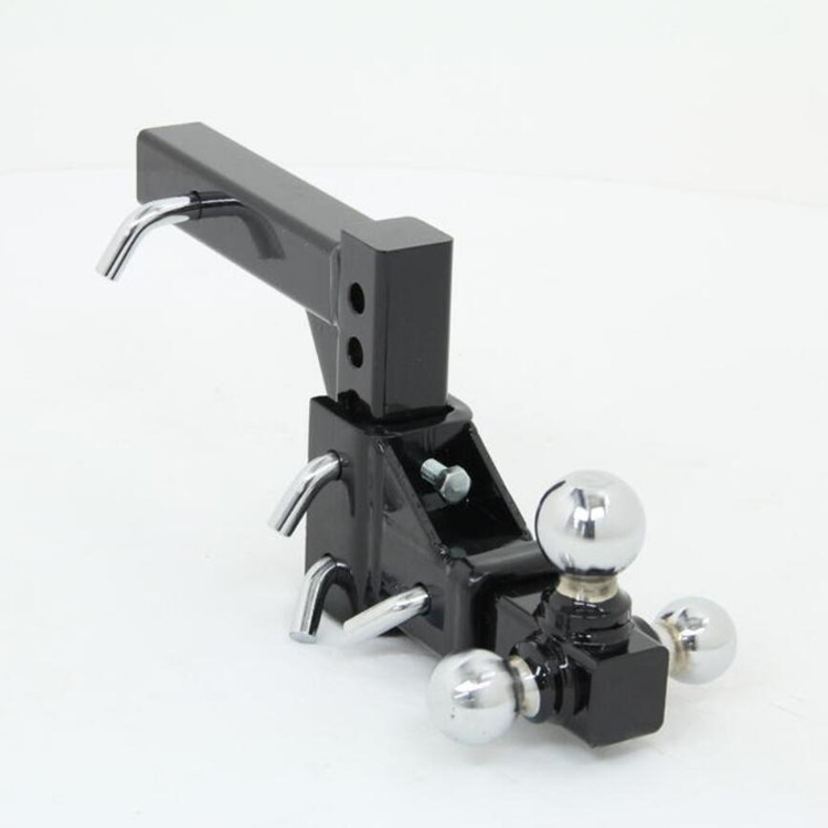 Heavy duty Adjustable Trailer Hitch  Triple Ball Mount